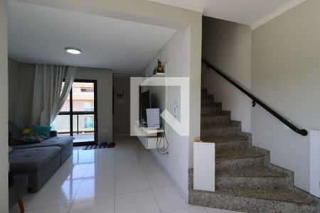 Sala de apartamento à venda com 2 quartos, 122m² em Vila Pires, Santo André