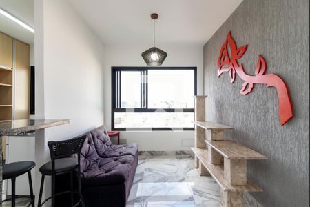 Sala de apartamento para alugar com 1 quarto, 33m² em Vila Dom Pedro Ii, São Paulo