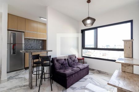 Sala de apartamento para alugar com 1 quarto, 33m² em Vila Dom Pedro Ii, São Paulo