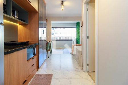 Cozinha de kitnet/studio para alugar com 0 quarto, 28m² em Campo Belo, São Paulo
