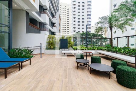 Piscina de kitnet/studio para alugar com 0 quarto, 28m² em Campo Belo, São Paulo