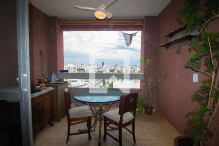Varanda da Sala de apartamento à venda com 3 quartos, 105m² em Gávea, Rio de Janeiro