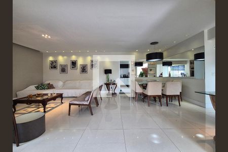 Sala de apartamento à venda com 4 quartos, 284m² em Recreio dos Bandeirantes, Rio de Janeiro