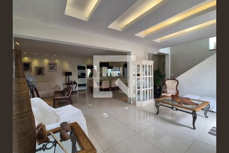 Sala de apartamento à venda com 4 quartos, 284m² em Recreio dos Bandeirantes, Rio de Janeiro