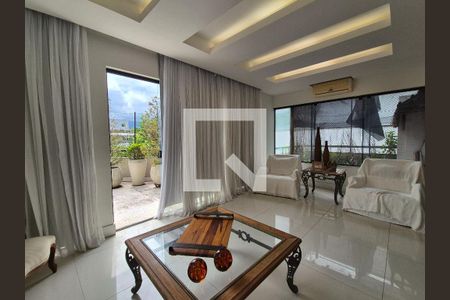 Sala de apartamento à venda com 4 quartos, 284m² em Recreio dos Bandeirantes, Rio de Janeiro