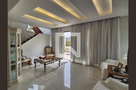 Sala de apartamento à venda com 4 quartos, 284m² em Recreio dos Bandeirantes, Rio de Janeiro