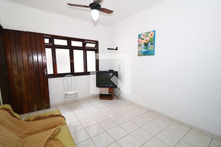 Sala de apartamento para alugar com 2 quartos, 80m² em Canto do Forte, Praia Grande