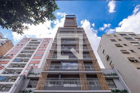 Fachada de kitnet/studio à venda com 1 quarto, 27m² em Jardim Paulista, São Paulo