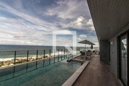Área comum - Piscina de apartamento para alugar com 1 quarto, 29m² em Itapuã, Salvador