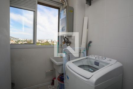 Área de Serviço de apartamento à venda com 3 quartos, 75m² em Jardim Carvalho, Porto Alegre