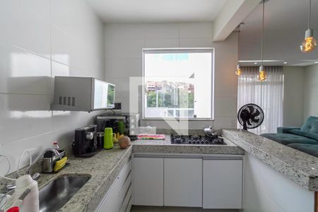 Cozinha de casa à venda com 2 quartos, 112m² em Vale das Orquídeas, Contagem
