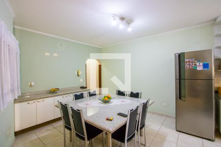 Cozinha de casa à venda com 3 quartos, 225m² em Vila Homero Thon, Santo André