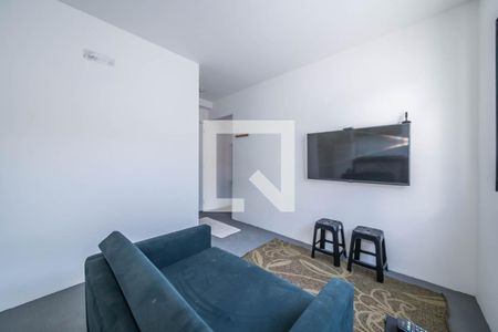 Sala de apartamento à venda com 1 quarto, 28m² em Vila Gumercindo, São Paulo