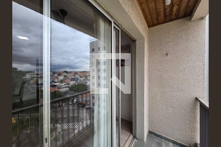 Varanda da Sala de apartamento para alugar com 1 quarto, 45m² em Vila Nossa Senhora de Fatima, Guarulhos