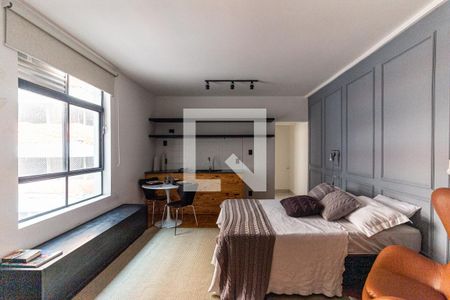 Studio de kitnet/studio para alugar com 1 quarto, 45m² em Vila Buarque, São Paulo