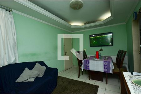 Sala de apartamento à venda com 3 quartos, 57m² em Maria Virgínia, Belo Horizonte