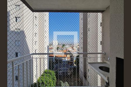 Varanda gourmet de apartamento à venda com 3 quartos, 70m² em Vila das Bandeiras, Guarulhos