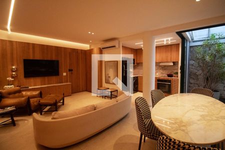 Sala de apartamento à venda com 2 quartos, 68m² em Leblon, Rio de Janeiro