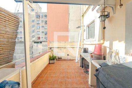 Sacada Sala de apartamento à venda com 1 quarto, 50m² em Bela Vista, São Paulo