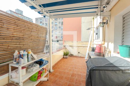 Sacada Sala de apartamento à venda com 1 quarto, 50m² em Bela Vista, São Paulo