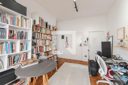 Sala de apartamento à venda com 1 quarto, 50m² em Bela Vista, São Paulo