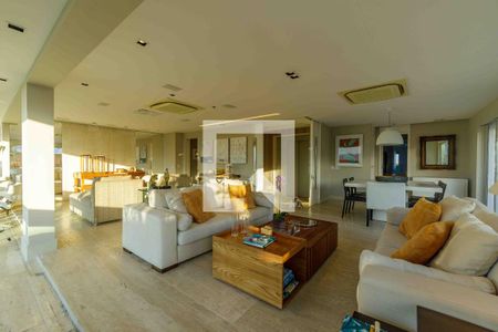 Sala de apartamento à venda com 4 quartos, 363m² em Barra da Tijuca, Rio de Janeiro