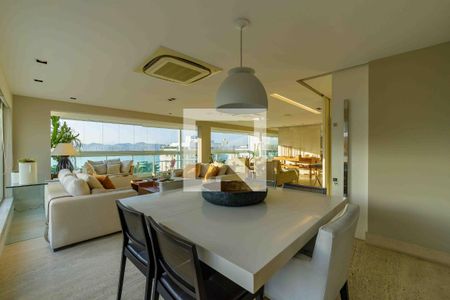 Sala de apartamento à venda com 4 quartos, 363m² em Barra da Tijuca, Rio de Janeiro