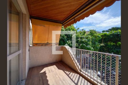 Varanda da Sala de apartamento para alugar com 1 quarto, 68m² em Vila Isabel, Rio de Janeiro