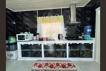 Cozinha de casa à venda com 2 quartos, 102m² em Santos Dumont, São Leopoldo