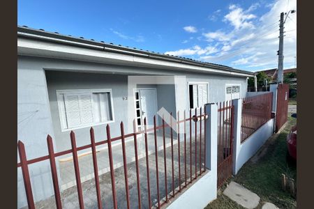 Plaquinha fachada de casa à venda com 2 quartos, 102m² em Santos Dumont, São Leopoldo