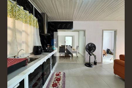 Cozinha de casa à venda com 2 quartos, 102m² em Santos Dumont, São Leopoldo