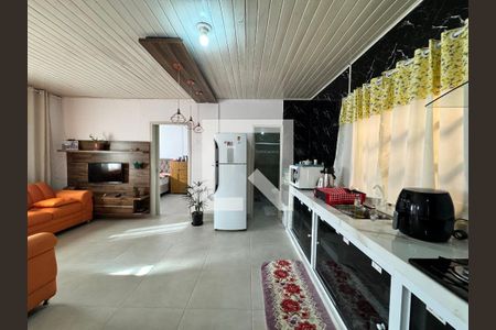 Cozinha de casa à venda com 2 quartos, 102m² em Santos Dumont, São Leopoldo