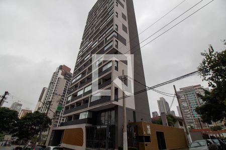Fachada do Prédio de kitnet/studio para alugar com 1 quarto, 25m² em Jardim das Acacias, São Paulo