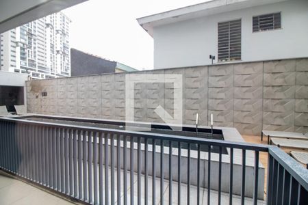 Área comum - Piscina de kitnet/studio para alugar com 1 quarto, 25m² em Jardim das Acacias, São Paulo