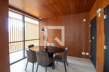 Área comum - Coworking de kitnet/studio para alugar com 1 quarto, 25m² em Jardim das Acacias, São Paulo