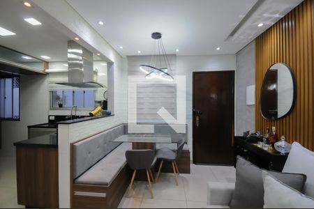 Sala de apartamento à venda com 2 quartos, 51m² em Nova Petrópolis, São Bernardo do Campo