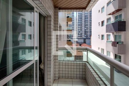 Sacada de apartamento para alugar com 1 quarto, 58m² em Cidade Ocian, Praia Grande