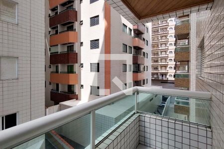 Sacada de apartamento para alugar com 1 quarto, 58m² em Cidade Ocian, Praia Grande