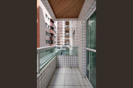 Sacada de apartamento para alugar com 1 quarto, 58m² em Cidade Ocian, Praia Grande