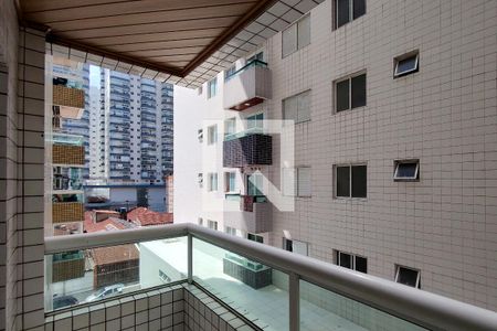 Sacada de apartamento para alugar com 1 quarto, 58m² em Cidade Ocian, Praia Grande