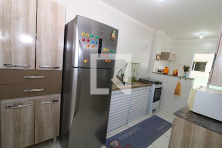 Cozinha de apartamento para alugar com 1 quarto, 59m² em Guilhermina, Praia Grande