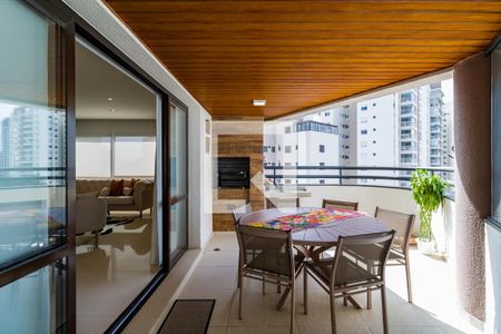 Sacada da Sala  de apartamento para alugar com 3 quartos, 168m² em Vila Andrade, São Paulo