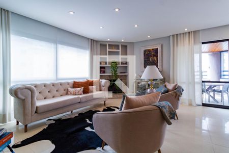 Sala  de apartamento para alugar com 3 quartos, 168m² em Vila Andrade, São Paulo