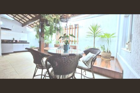 Área comum - Churrasqueira de casa à venda com 3 quartos, 87m² em Jardim Imperial, Lagoa Santa