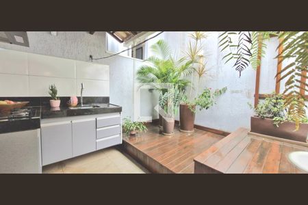 Área comum - Churrasqueira de casa à venda com 3 quartos, 87m² em Jardim Imperial, Lagoa Santa