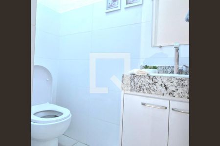 Banheiro social de casa à venda com 3 quartos, 87m² em Jardim Imperial, Lagoa Santa