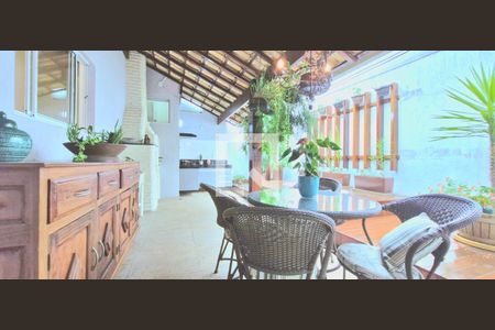 Área comum - Churrasqueira de casa à venda com 3 quartos, 87m² em Jardim Imperial, Lagoa Santa