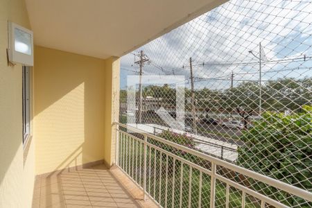 Varanda Sala de Estar/Jantar de apartamento para alugar com 3 quartos, 70m² em Vila Sao Francisco, Hortolândia