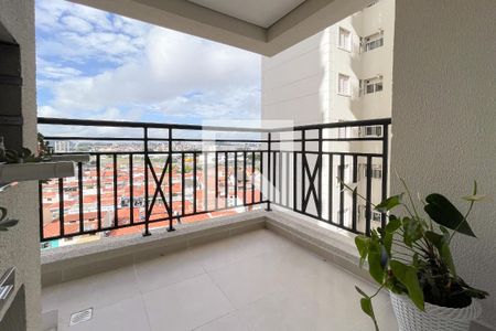 Sacada - Sala de apartamento à venda com 2 quartos, 59m² em Vila Goncalves, São Bernardo do Campo
