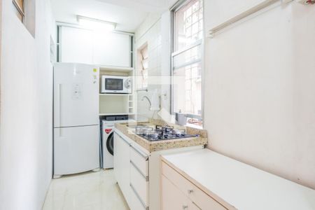 Cozinha de apartamento à venda com 1 quarto, 45m² em Centro Histórico, Porto Alegre
